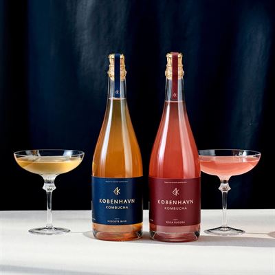 Kombucha infuseret med Rosa Rugosa