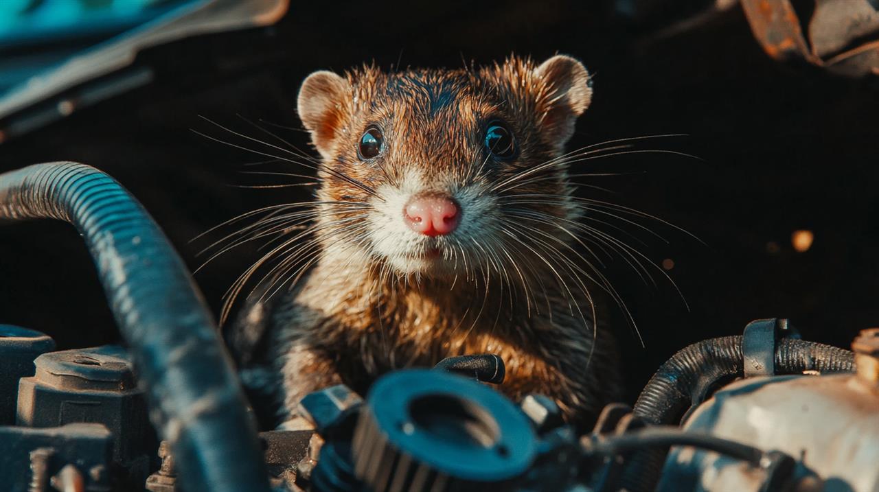 Mår i bilen - hvordan håndterer du uønskede gæster i din motor